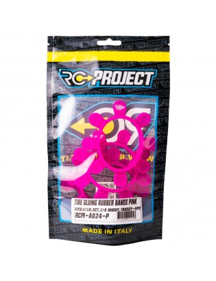 Tire Gluing Rubber Bands Pink